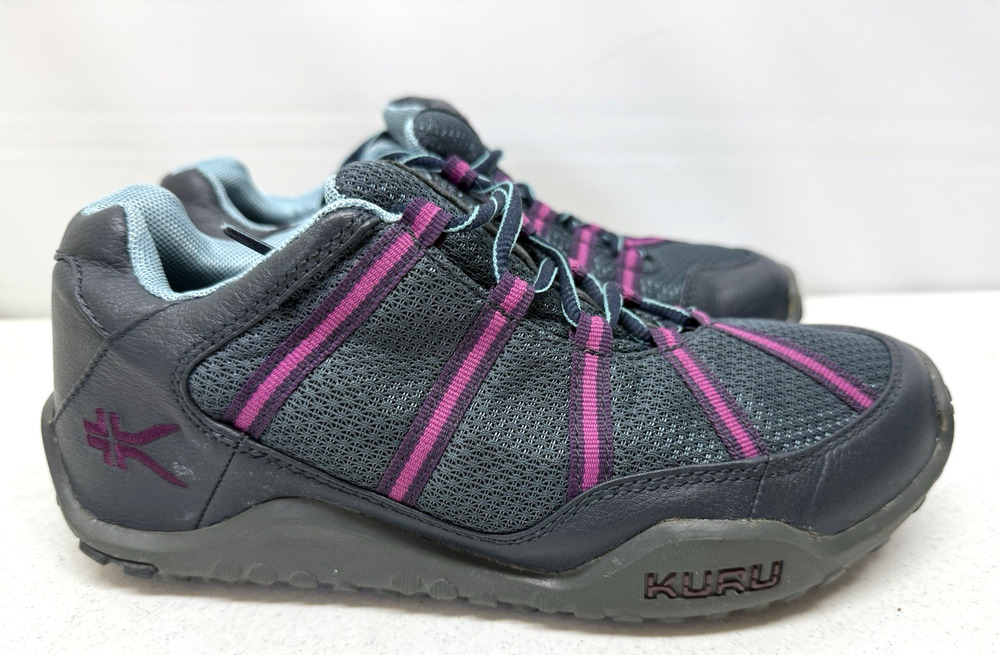 KURU CHICANE Women's Size 8  Gray Fushia Trail Hiking Shoes 200620E